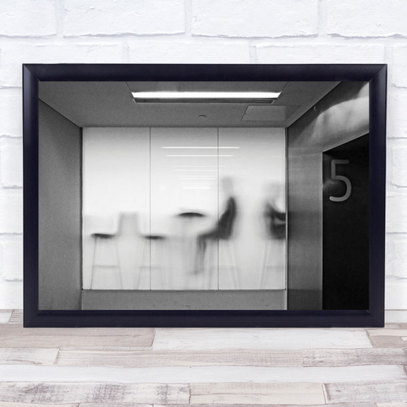 Close Encounters Of The Third Kind Tate Modern Shadow Person On Chair Art Print