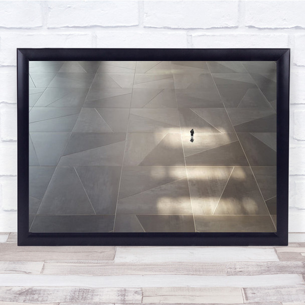 Freedom Alone Lonely Loneliness Small Tiny Abstract Floor Wall Art Print