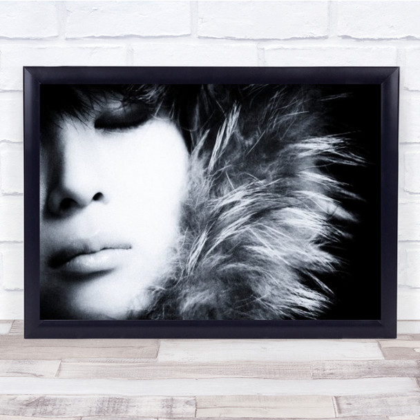 Yoko Japan Fur Furry Asia Asian Mood Emotion Feeing Face Wall Art Print