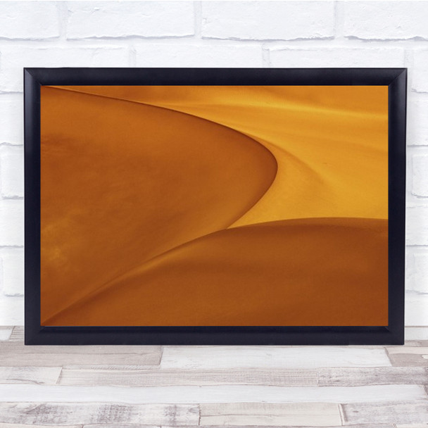F O R M Landscape Abstract Iran Desert Khara Wall Art Print