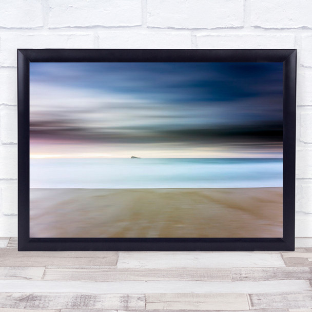 Minimalist Island Ii Pastel Color Colors Wall Art Print