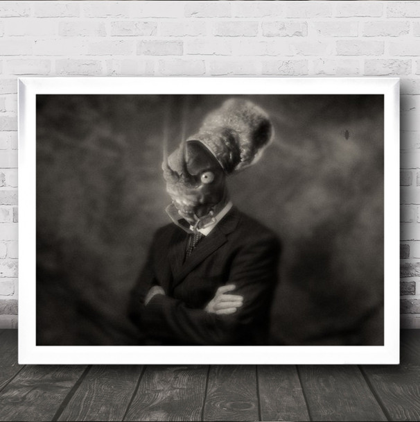Metamorphosis Insect Bug Kafka Baw Wall Art Print