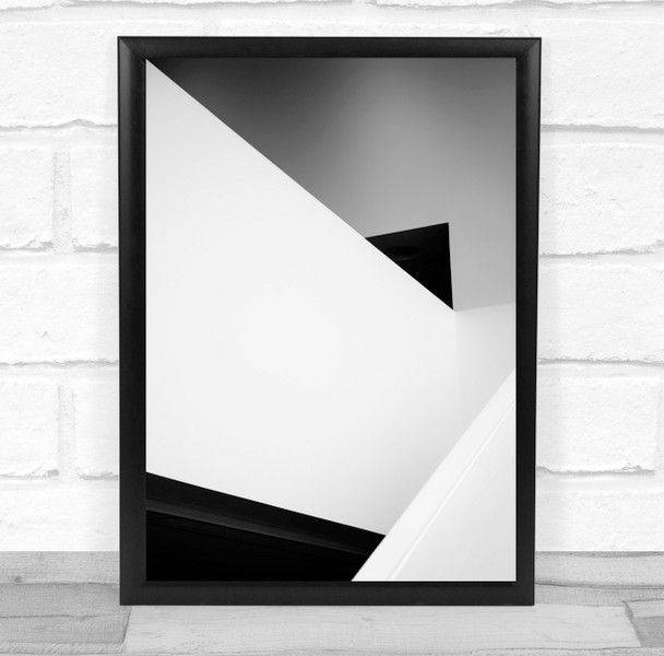 Bildmuseet Lines Contrast abstract building Shades Depth Museum blackand Print