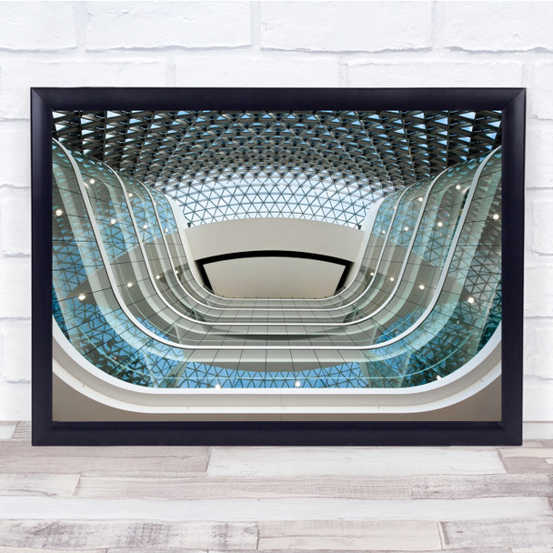 Adelaide Australia Architecture Samri Medical Research Abstract Wall Art Print