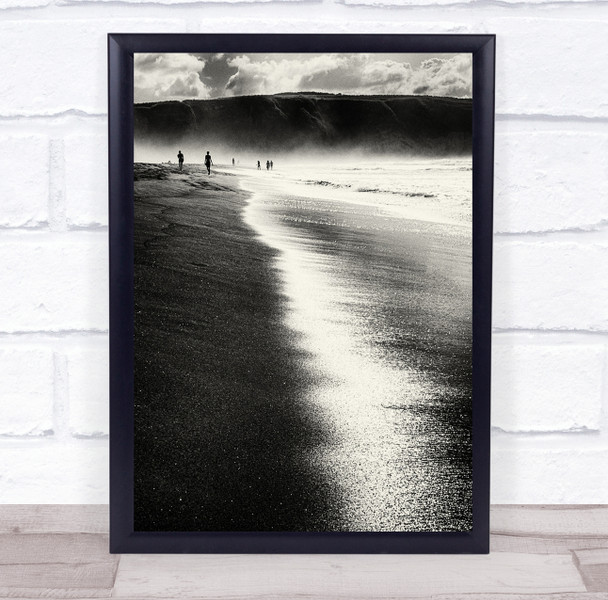 Acores Azores Azoren Sao Miguel Santa Barbara Beach Light Sun Wall Art Print