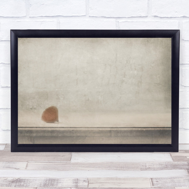 Mood Texture Still Life Physalis Alone Lonely Painterly Table Wall Art Print