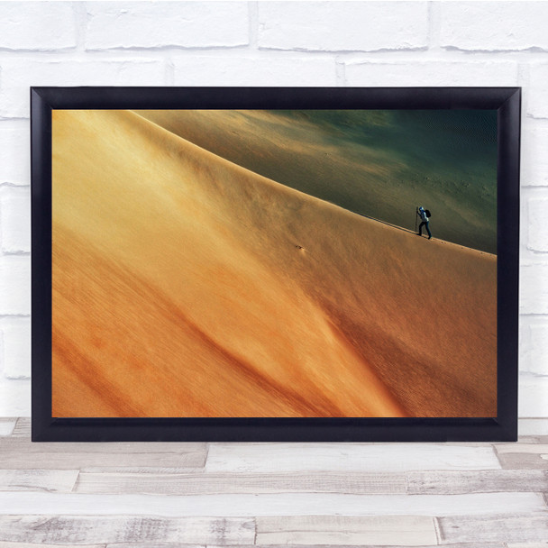 Slope Hike Hiking Hiker Ledge Ridge Walk Walking Adventure Wall Art Print Slope Hike Hiking Hiker Ledge Ridge Walk Walking Adventure Wall Art Print