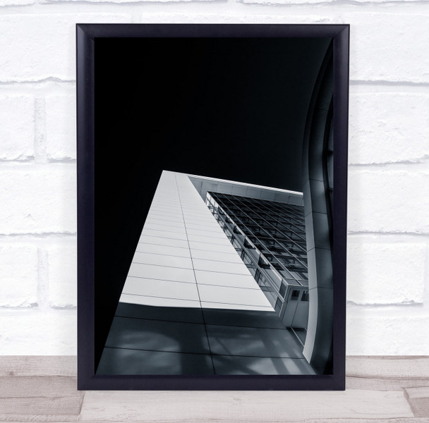 Venlo Architecture Curved Straight Lines Perspective Angle Wall Art Print