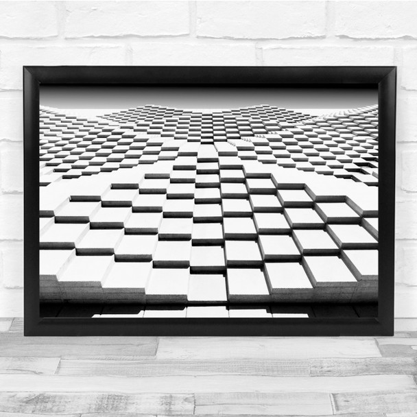 Abstract Lines Graphic Geometry Shapes Wall Art Print