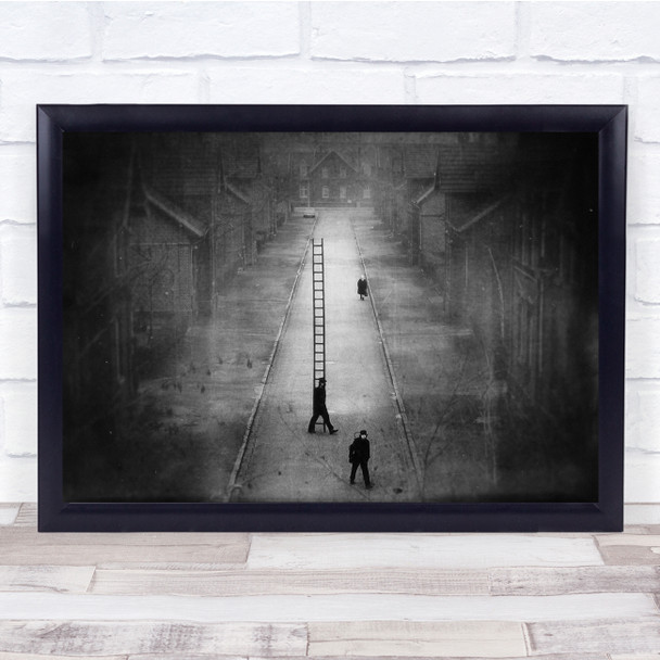 The Chimney Sweeper ladder Old school Wall Art Print