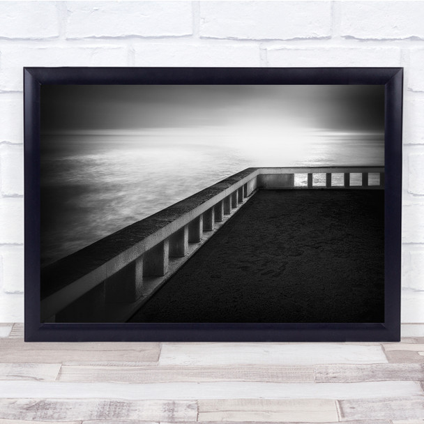 Dropping Bombs On The Sun Balcony Wall Art Print