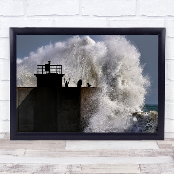 Summer Games Wave Crash Wall Art Print