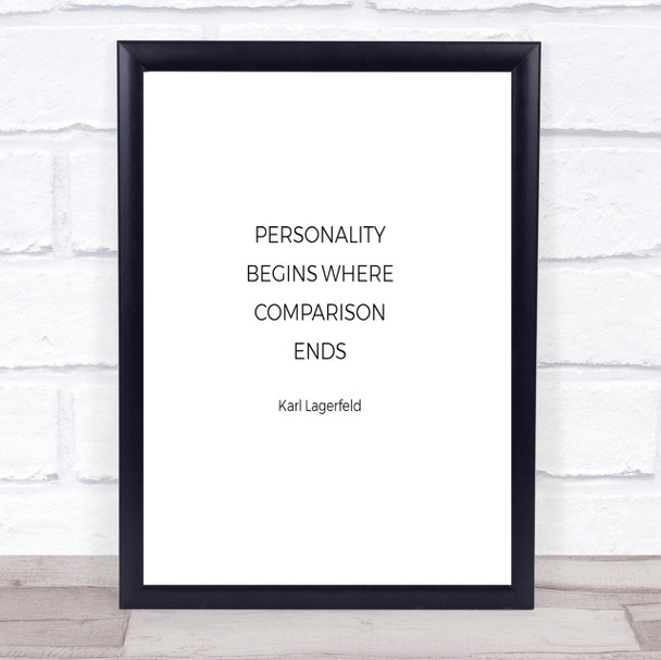 Karl Personality Quote Print Poster Typography Word Art Picture Karl Personality Quote Print Poster Typography Word Art Picture