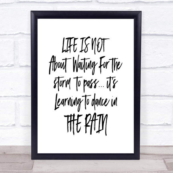 Storm To Pass Quote Print Poster Typography Word Art Picture Storm To Pass Quote Print Poster Typography Word Art Picture