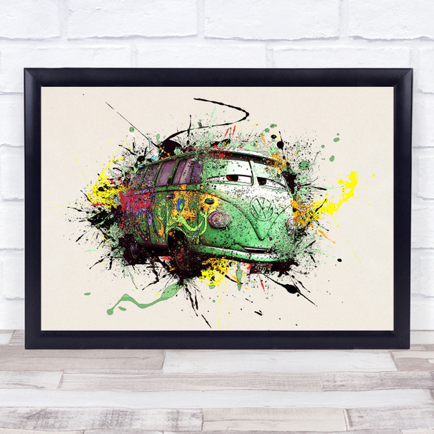 Cars Fillmore Children's Kid's Wall Art Print