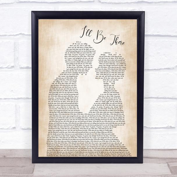 Jess Glynne I'll Be There Song Lyric Man Lady Bride Groom Wedding Print