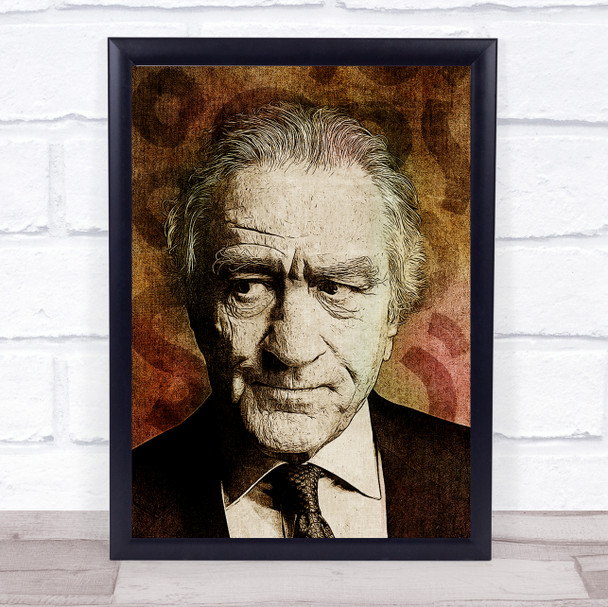 Robert De Niro Vintage Wall Art Print