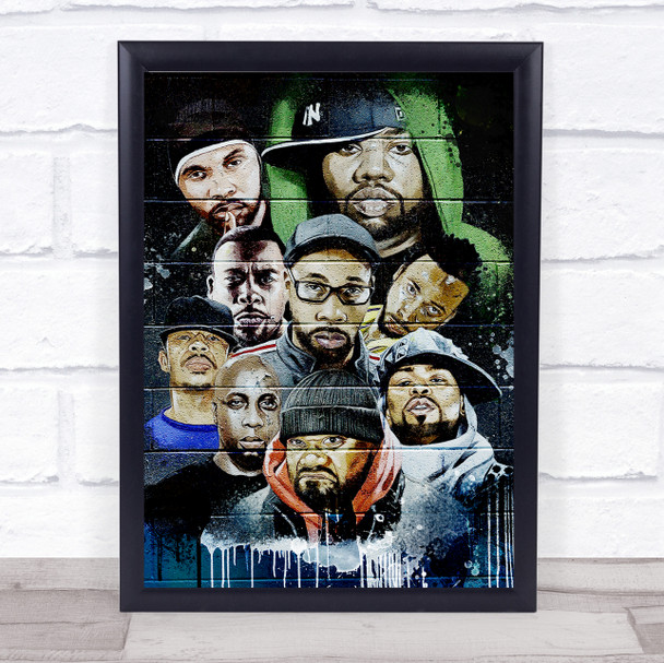 Urban Wu-Tang Clan Wall Art Print