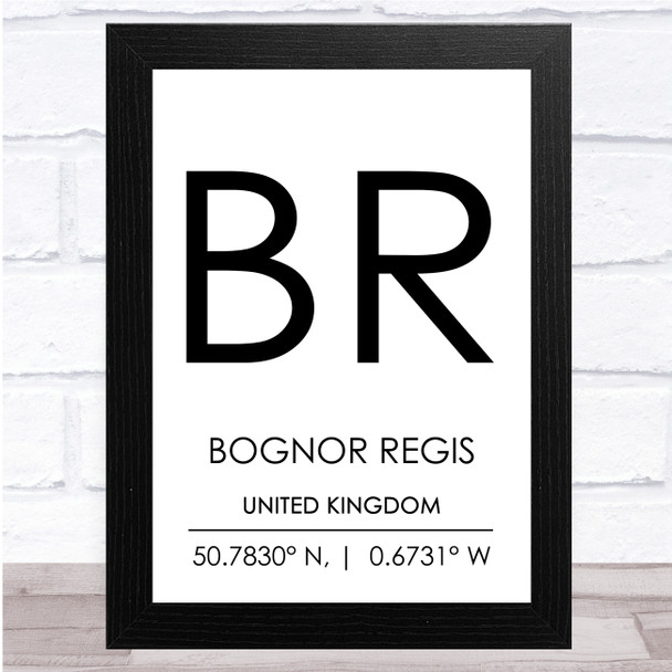 Bognor Regis United Kingdom Wall Art Print