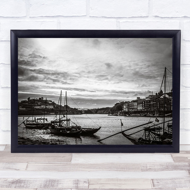 Porto Harbour Wall Art Print