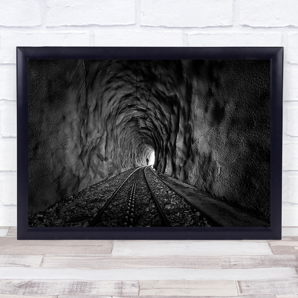 Tunnel Railway Piancone Monte Generoso Italy Switzerland Rail Wall Art Print