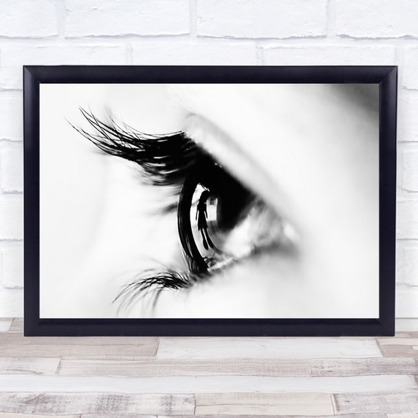 Following You Girl Eye Reflection Monochrome Closeup Toy Doll Watch Art Print Following You Girl Eye Reflection Monochrome Closeup Toy Doll Watch Art Print