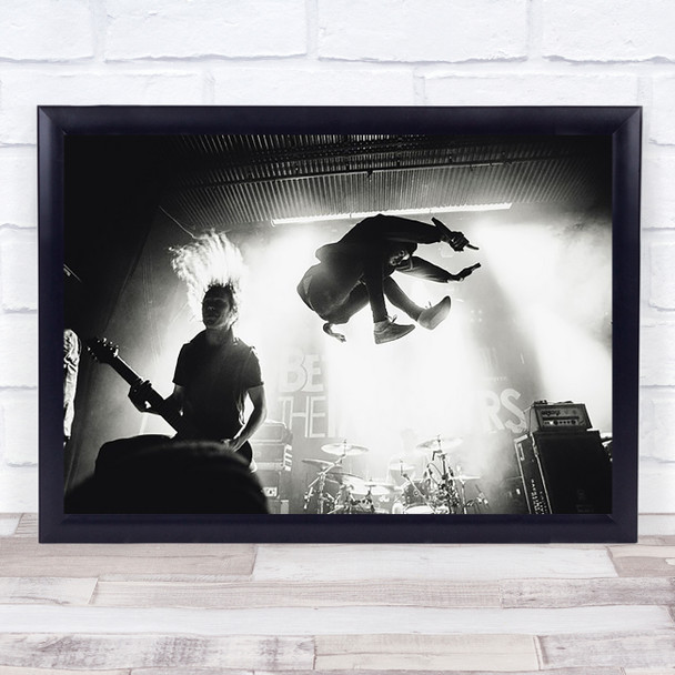Metal Music Live Concert Gig Show Vocalist Singer Rock Art Print