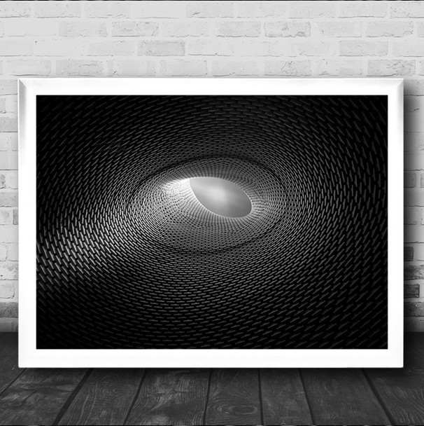 Architecture Abstract Hole Shapes Geometry Dark Wall Art Print Architecture Abstract Hole Shapes Geometry Dark Wall Art Print