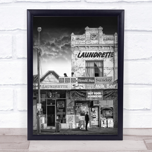 Food Street Architecture Person Milk Window Marketing Commercial Wall Art Print Food Street Architecture Person Milk Window Marketing Commercial Wall Art Print
