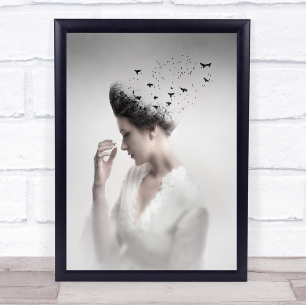 Give Them Life Idea Dream Portlaoise Ireland Studio Girl Thoughts Song Art Print