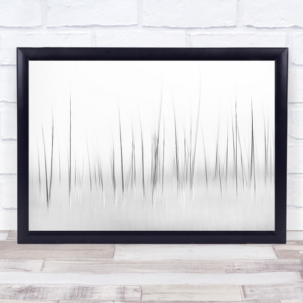 Wintry Scenery Abstract United States America National Wall Art Print