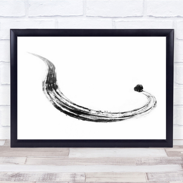 Question Winter Bulgaria High Key High-Key Car Track Tracks Road Wall Art Print