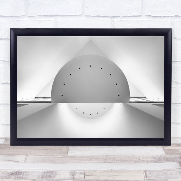 The Ceiling Architecture Jeroenvandewiel Abstract Shapes Dots Germany Art Print