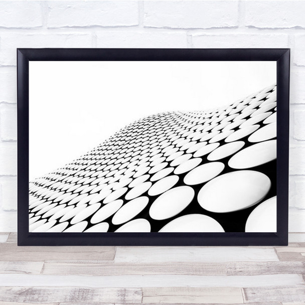 Bullring Shopping Centre Architecture Abstract Patterns Circles Wall Art Print