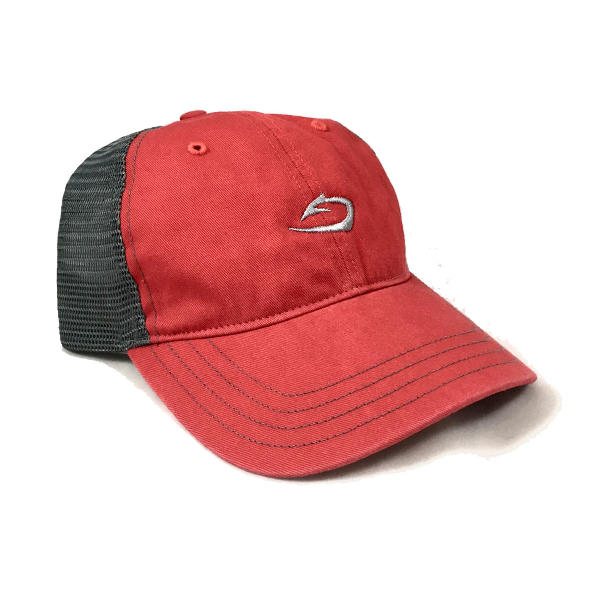Low Profile Cap with Charcoal Mesh Back 