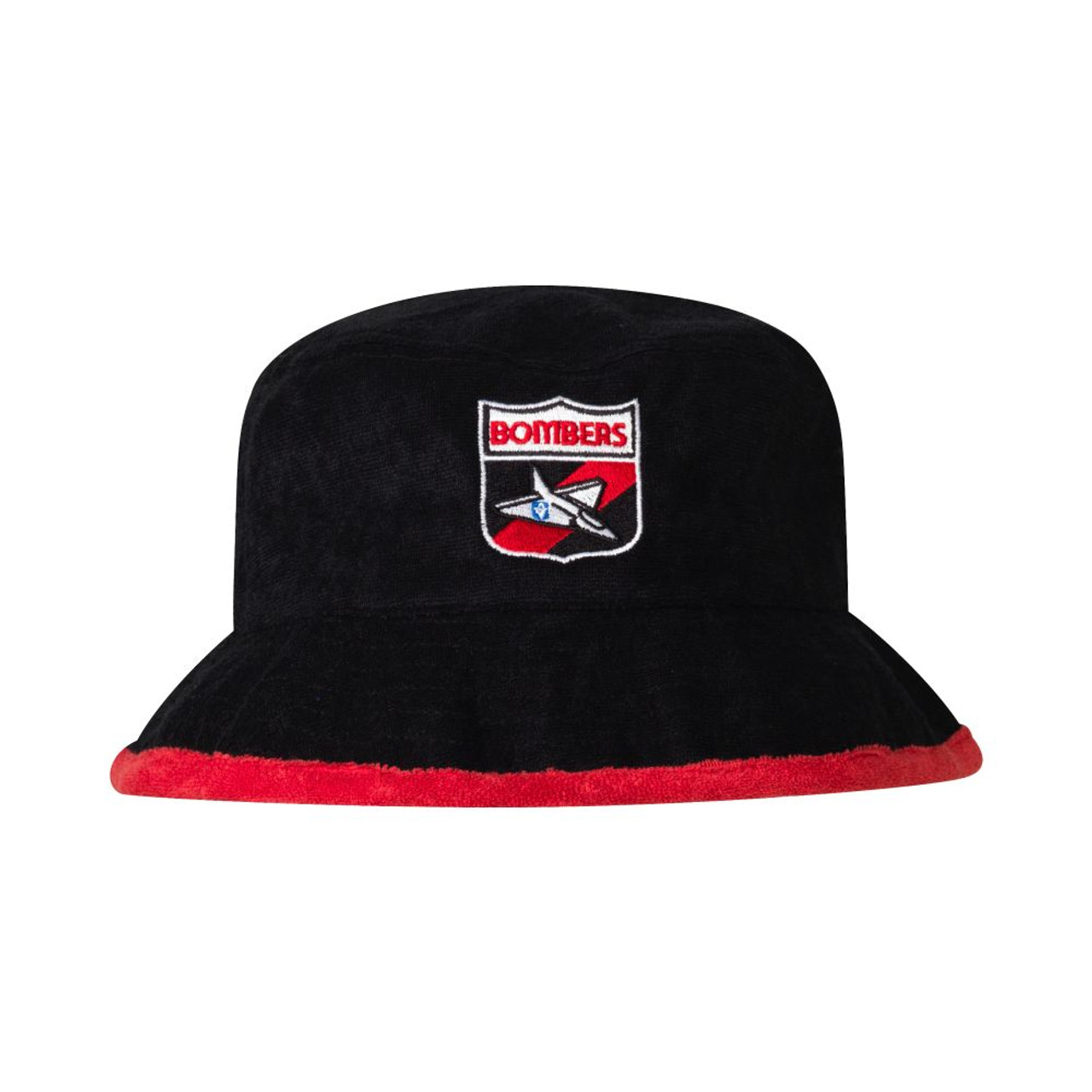 Essendon Adults Cotton Terry Bucket Hat