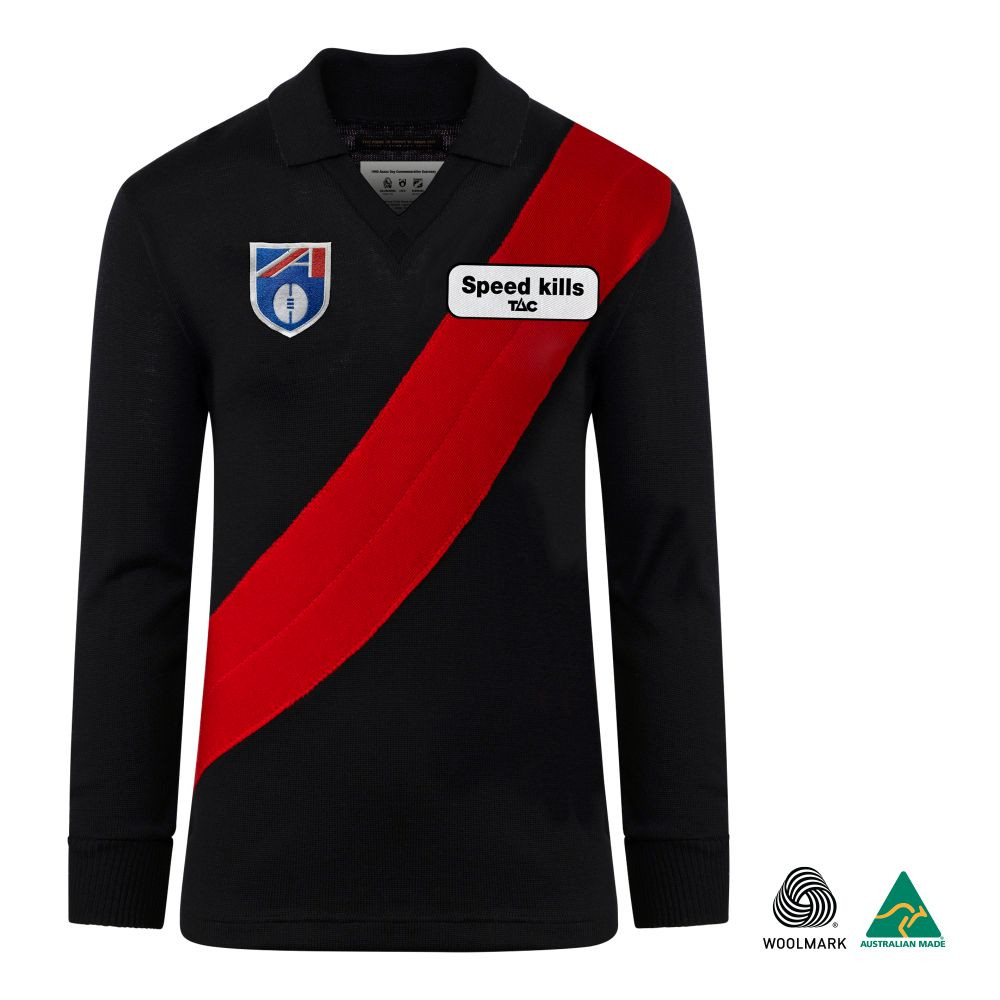 essendon long sleeve jersey