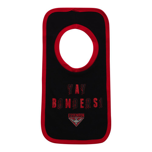 Essendon Bombers Babies 2-Pack Bib Set