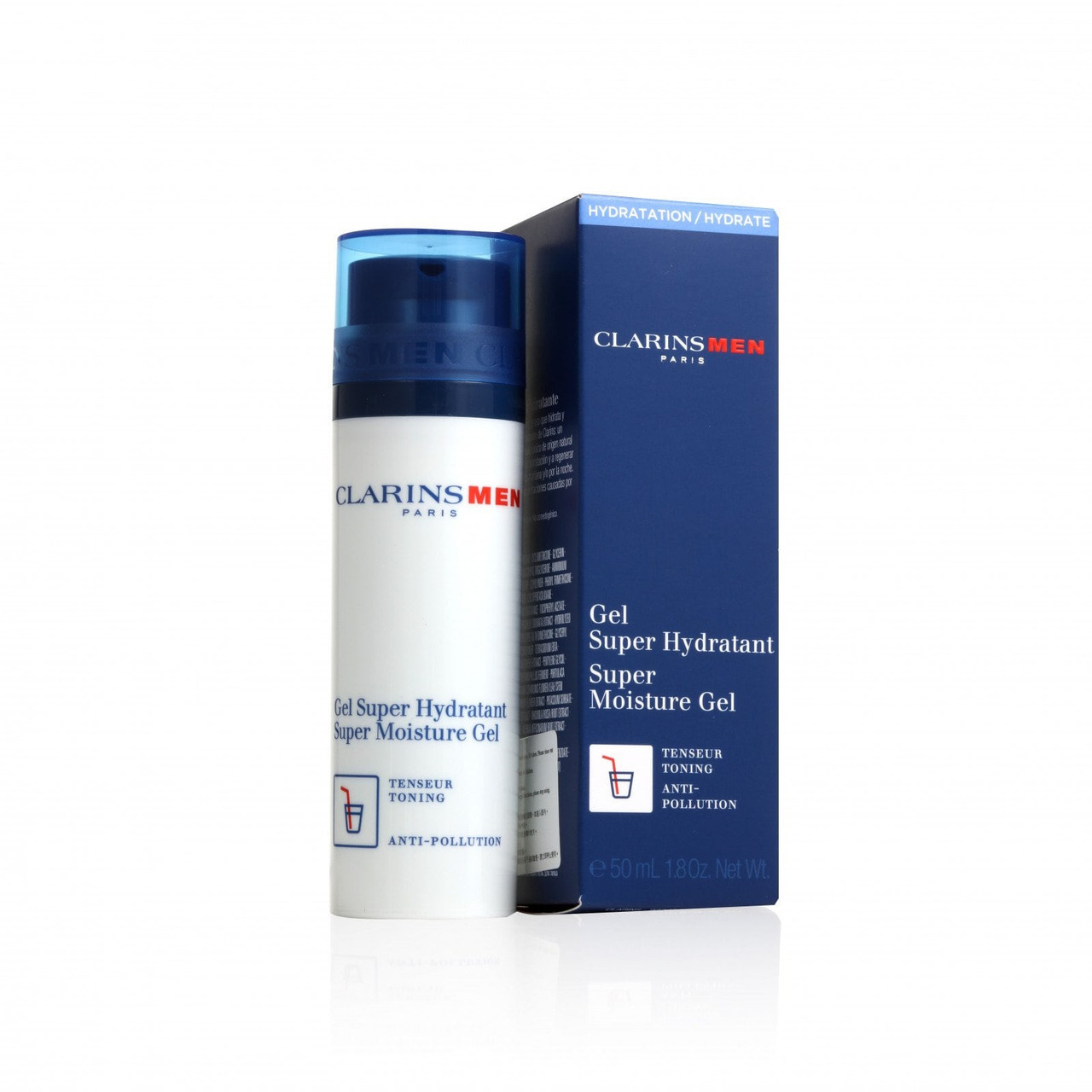 [クラランス]MEN SUPER MOISTURE GEL ClarinsMen Super Moisture Gel Moisturizer | Men's Mattifying