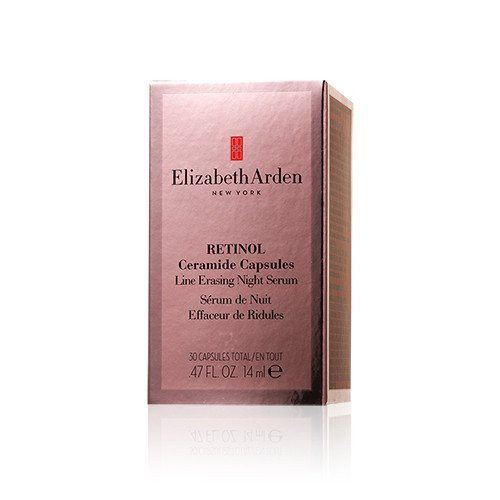 elizabeth arden retinol ceramide capsules line erasing night serum gift set