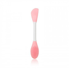 RubyFace 2-in-1 Dual-Ended Facial Cleansing & Mask Brush (Pink) 1pc
