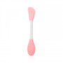 RubyFace 2-in-1 Dual-Ended Facial Cleansing & Mask Brush (Pink) 1pc