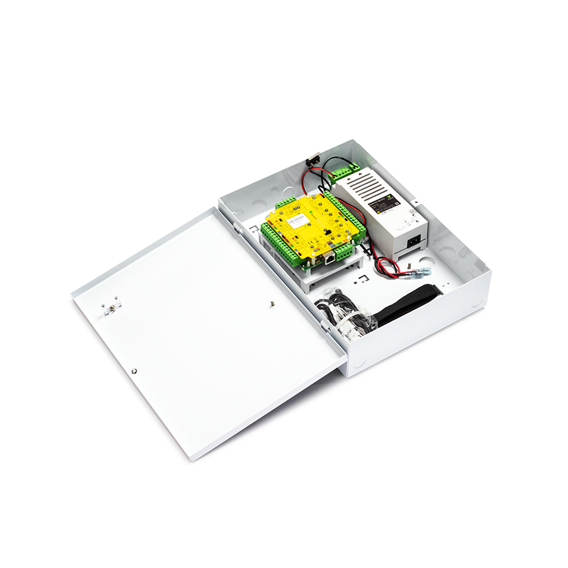 Net2 Plus - 1 door controller, 12V 2A PSU, with Metal cabinet - Videcon