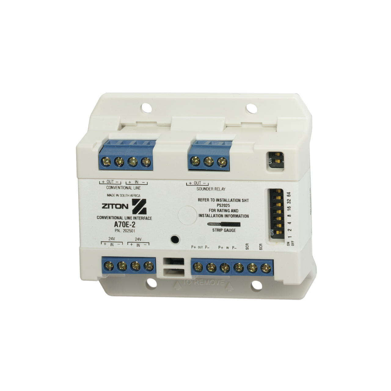 Zone Interface Module Specifications Ziton Zone Interface Module - Videcon