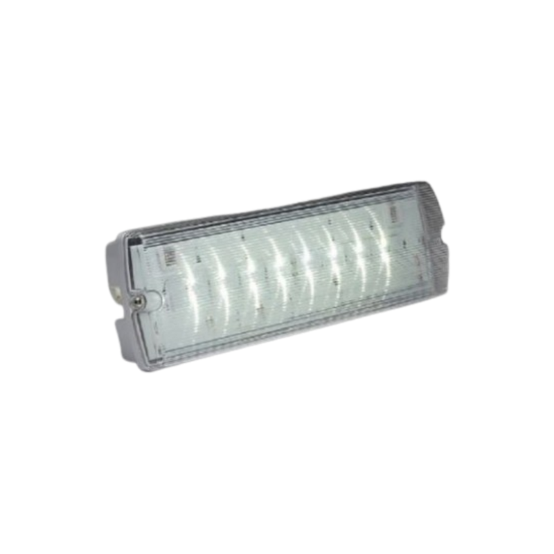 Mor-LED 3 Hr Non-Maintained Addressable Bulkhead c/w 16 White LEDs ...