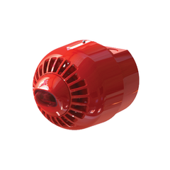 Weatherproof wall mount sounder/VAD Red W-2.4-7.5