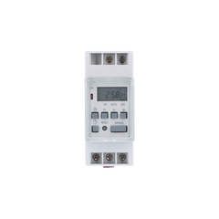 Digital 7-day DIN rail mount timer, 230Vac