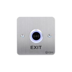 Infrared exit device, flush mount