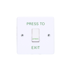 CDVI Plastic exit button, standard, surface mount