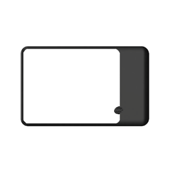 Touch Keypad Trim Black (Pack of 5)